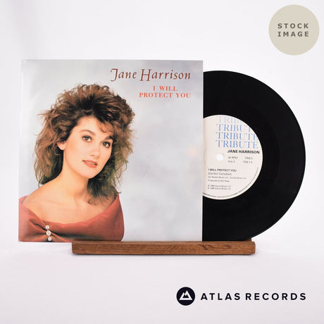 Jane Harrison I Will Protect You Vinyl Record - Sleeve & Record Side-By-Side