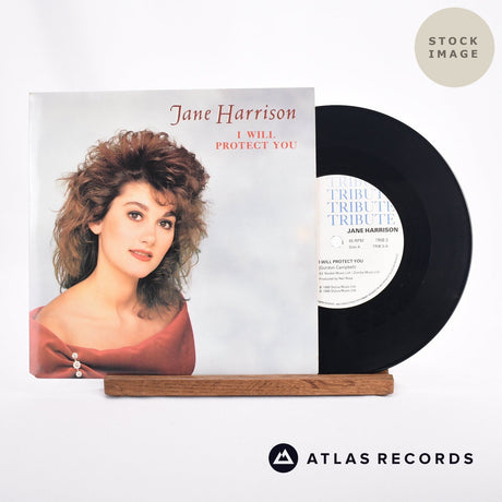 Jane Harrison I Will Protect You 7" Vinyl Record - Sleeve & Record Side-By-Side