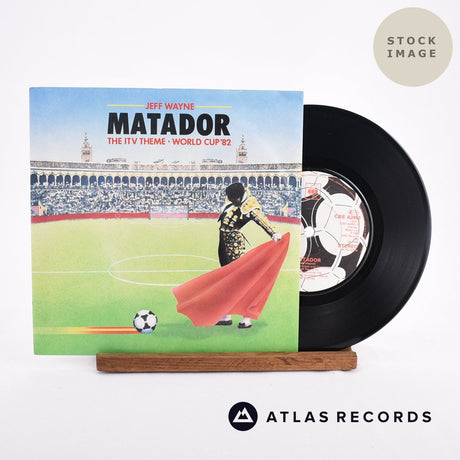 Jeff Wayne Matador Vinyl Record - Sleeve & Record Side-By-Side