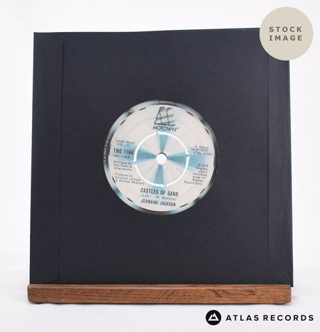 Jermaine Jackson Burnin' Hot 7" Vinyl Record - Reverse Of Sleeve