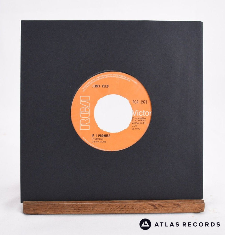 Jerry Reed Plastic Saddle / If I Promise 7" Vinyl Record - In Sleeve