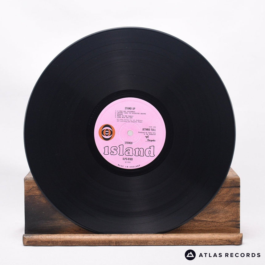 Jethro Tull - Stand Up - Orange Bullseye Label Pop-Up LP Vinyl Record - VG+/VG+