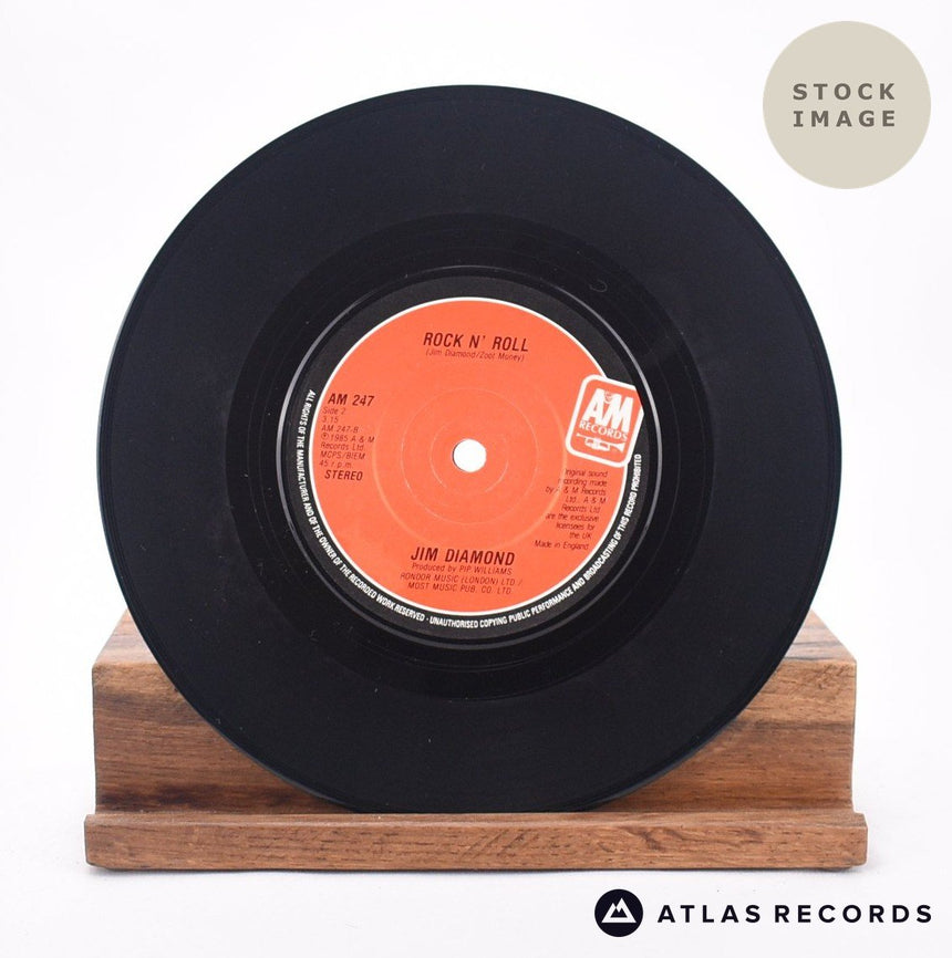 Jim Diamond Remember I Love You 7" Vinyl Record - Record B Side