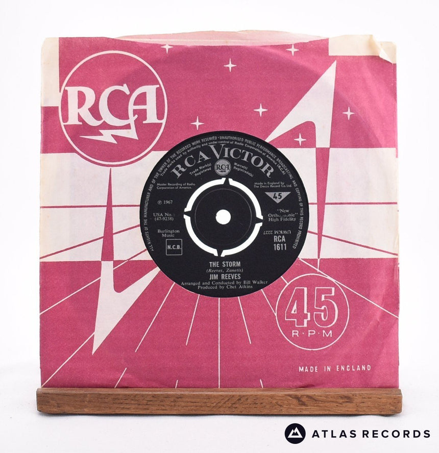 Jim Reeves - Trying To Forget - 7" Vinyl Record - EX/VG