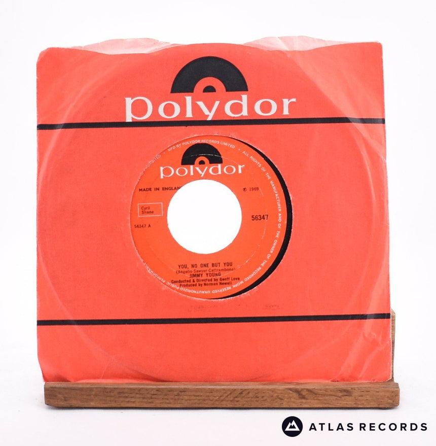 Jimmy Young You, No One But You 7" Vinyl Record - In Sleeve
