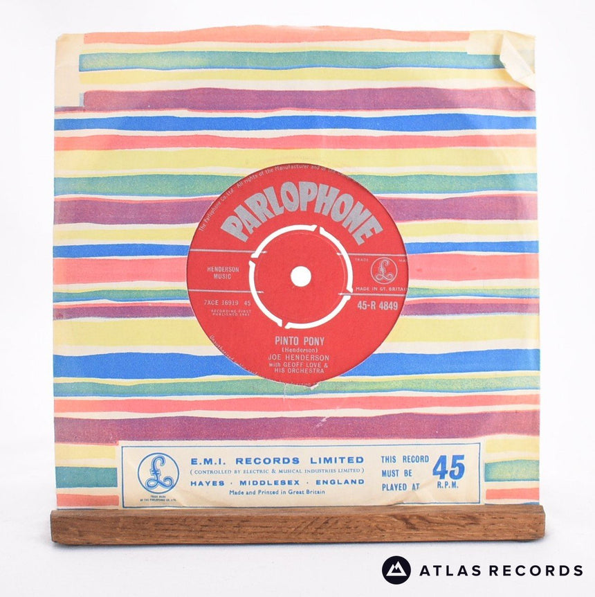 Joe "Mr Piano" Henderson - Candy Floss / Pinto Pony - 7" Vinyl Record - VG+/VG+