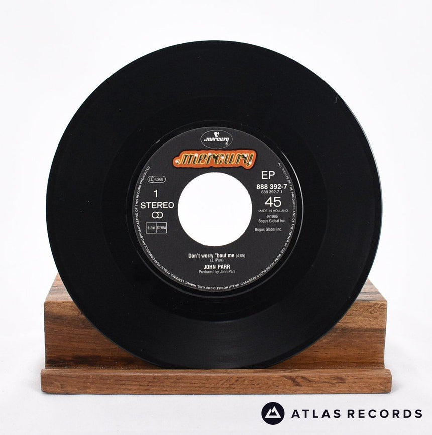 John Parr - Don't Worry 'Bout Me - 7" Vinyl Record - NM/NM