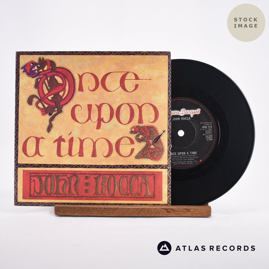 John Rocca Once Upon A Time 1992 Vinyl Record - Sleeve & Record Side-By-Side