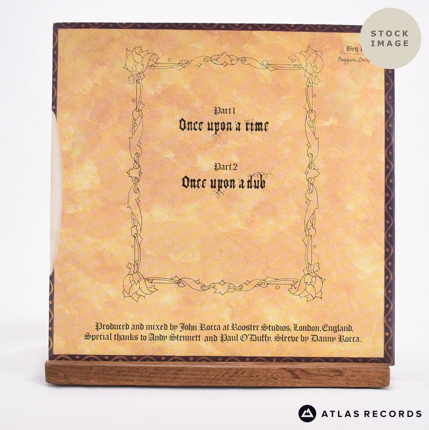 John Rocca Once Upon A Time 1992 Vinyl Record - Reverse Of Sleeve