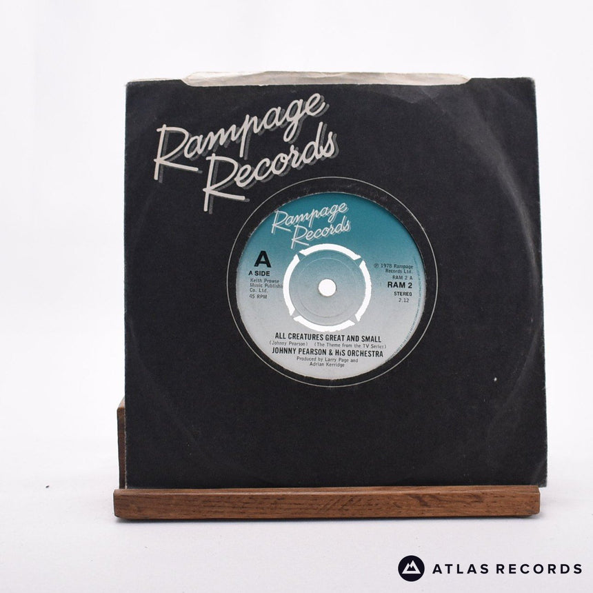 Johnny Pearson & His Orchestra All Creatures Great And Small 7" Vinyl Record - In Sleeve
