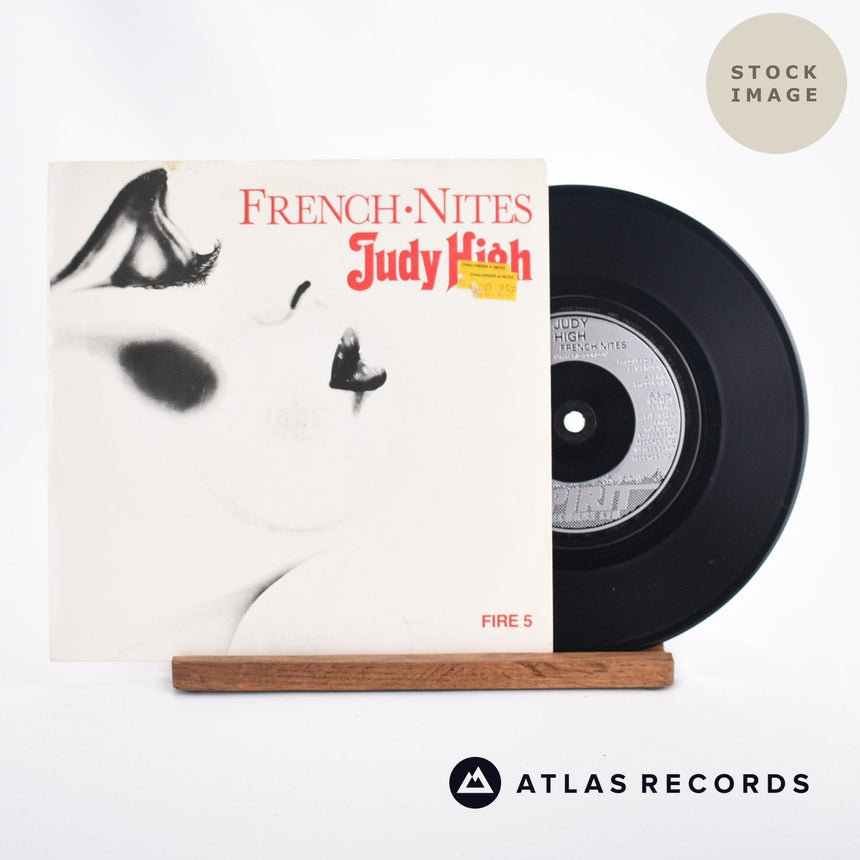 Judy High French Nites 7" Vinyl Record - Sleeve & Record Side-By-Side