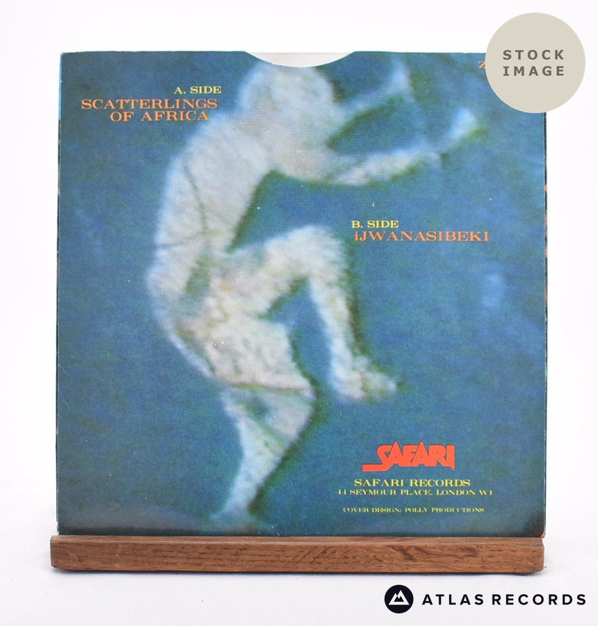 Juluka Scatterlings Of Africa 7" Vinyl Record - Reverse Of Sleeve