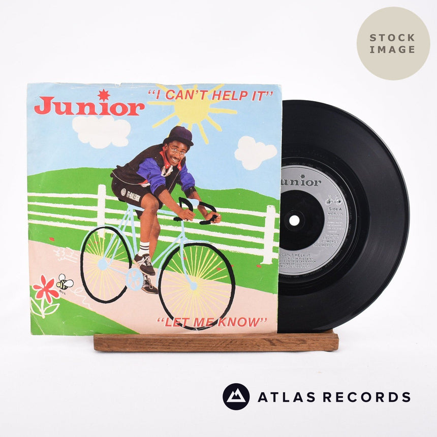 Junior I Can't Help It Vinyl Record - Sleeve & Record Side-By-Side