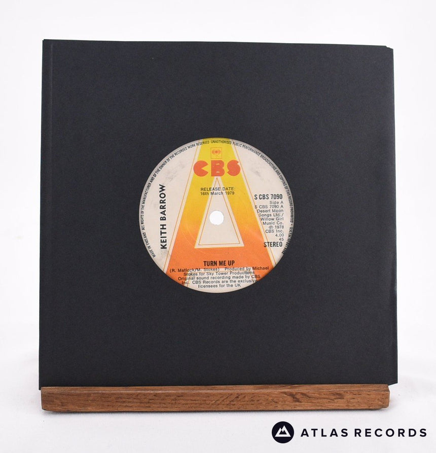 Keith Barrow Turn Me Up 7" Vinyl Record - In Sleeve