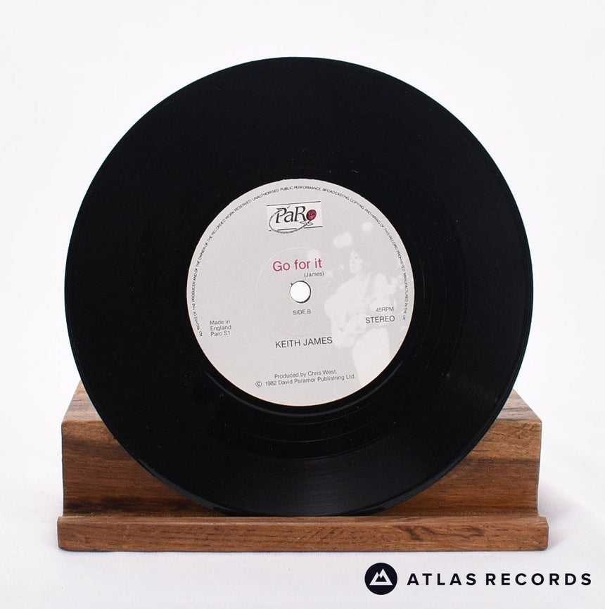 Keith James - On The Rebound - 7" Vinyl Record - VG+/VG+