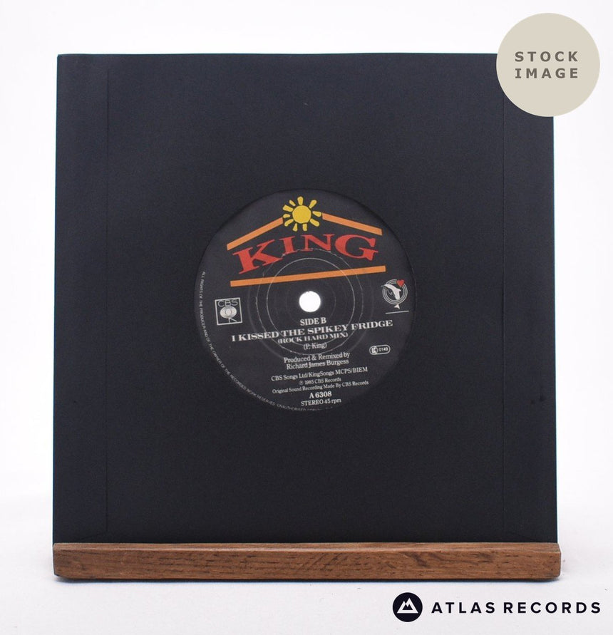 King Alone Without You 7" Vinyl Record - Reverse Of Sleeve