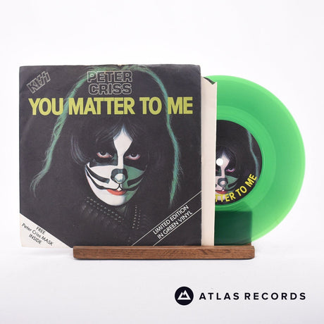 Kiss You Matter To Me 7" Vinyl Record - Front Cover & Record
