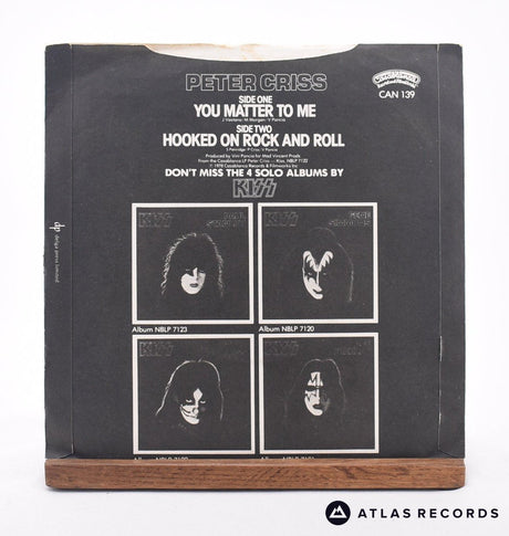 Kiss - You Matter To Me - Green Mask 7" Vinyl Record - VG+/VG+