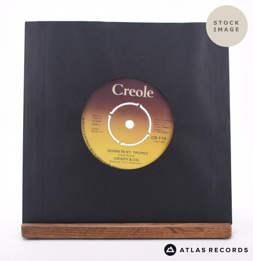 Krispie And Company Get It Together 7" Vinyl Record - Reverse Of Sleeve