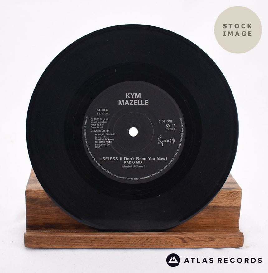 Kym Mazelle Useless 1991 Vinyl Record - Record B Side