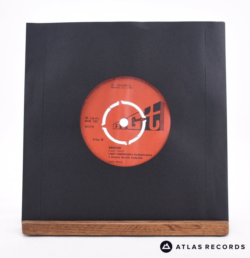 Larry Cunningham - Honky Tonky Downstairs - 7" Vinyl Record - VG+