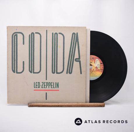 Led Zeppelin Coda LP Vinyl Record - Front Cover & Record