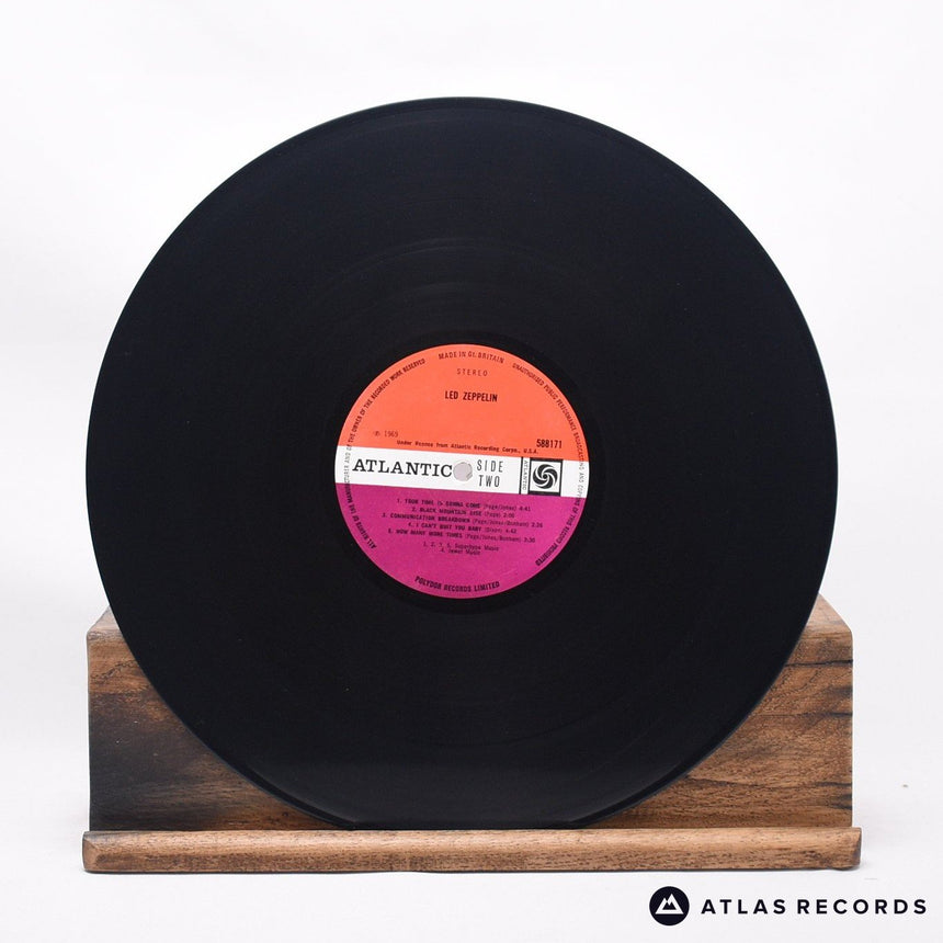 Led Zeppelin - Led Zeppelin - Turquoise First Press LP Vinyl Record - VG+/VG+