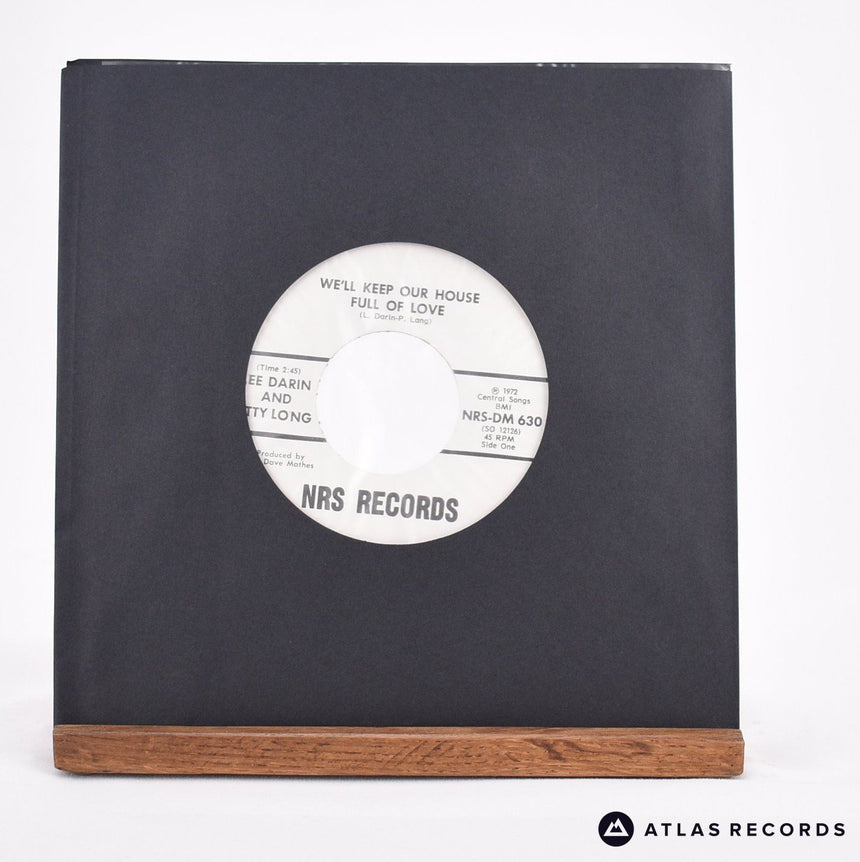 Lee Darin We'll Keep Our House Full Of Love 7" Vinyl Record - In Sleeve