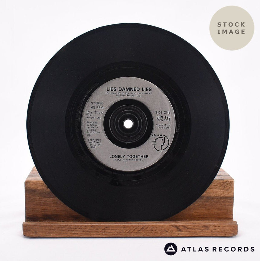 Lies Damned Lies Lonely Together 1983 Vinyl Record - Record A Side