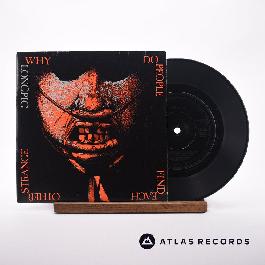 Longpig Why Do People Find Each Other Strange? 7" Vinyl Record - Front Cover & Record