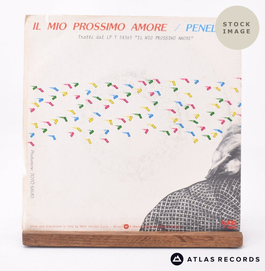 Loretta Goggi Il Mio Prossimo Amore 7" Vinyl Record - Reverse Of Sleeve