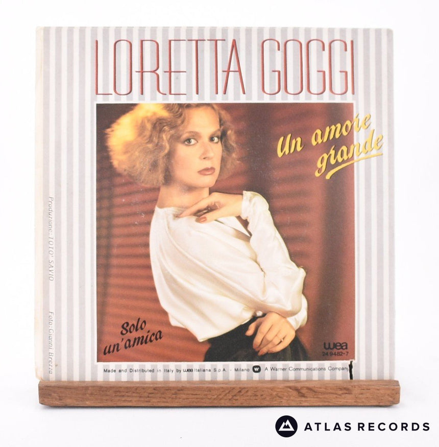 Loretta Goggi - Un Amore Grande - 7" Vinyl Record - EX/EX
