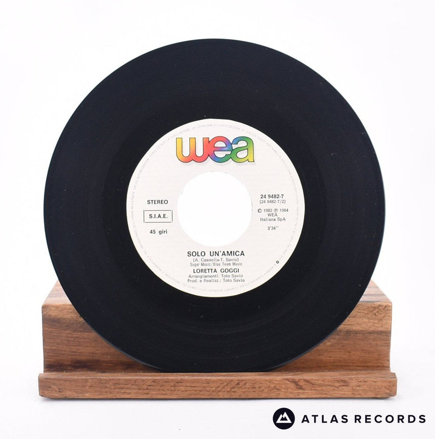 Loretta Goggi - Un Amore Grande - 7" Vinyl Record - EX/EX