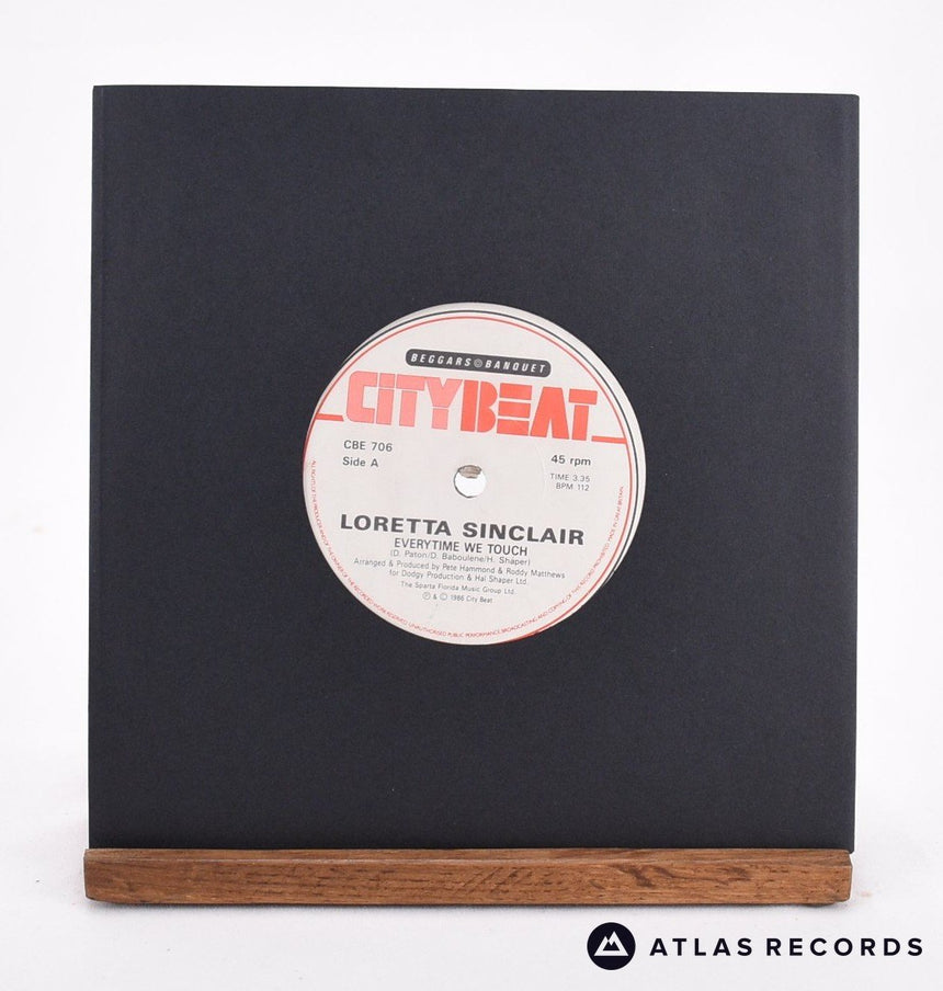 Loretta Sinclair Everytime We Touch 7" Vinyl Record - In Sleeve