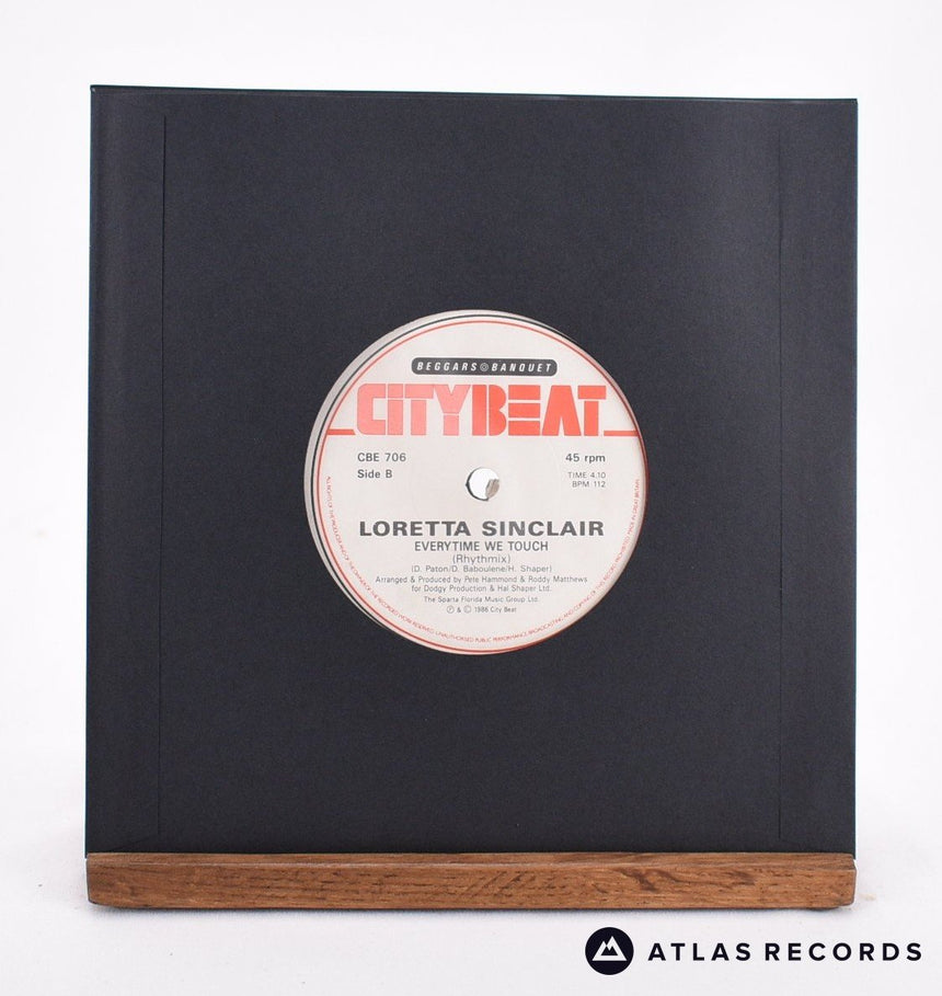 Loretta Sinclair - Everytime We Touch - 7" Vinyl Record - NM