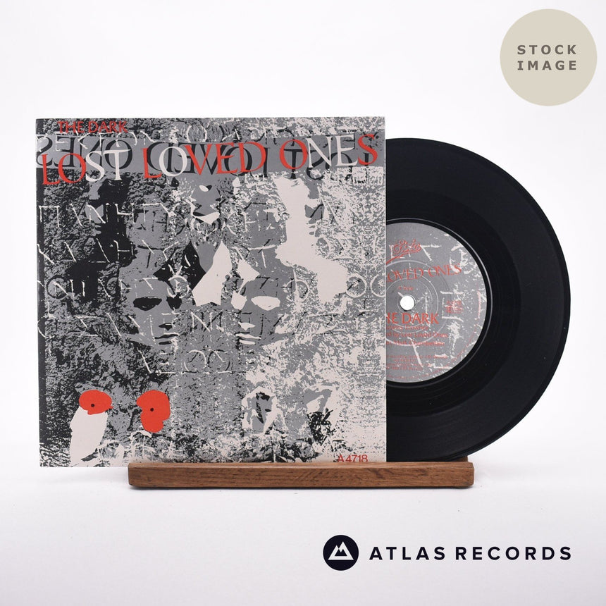 Lost Loved Ones The Dark 7" Vinyl Record - Sleeve & Record Side-By-Side