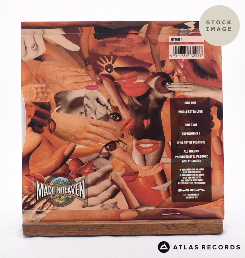 Love Child Orchestra Whole Lotta Love 7" Vinyl Record - Reverse Of Sleeve