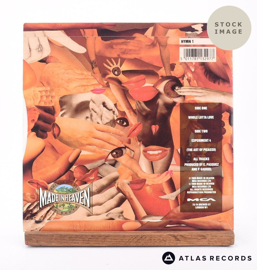 Love Child Orchestra Whole Lotta Love 7" Vinyl Record - Reverse Of Sleeve