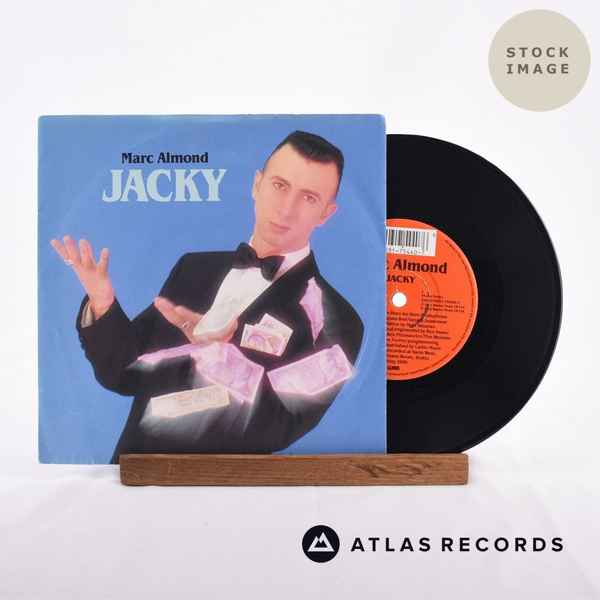 Marc Almond Jacky 1988 Vinyl Record - Sleeve & Record Side-By-Side