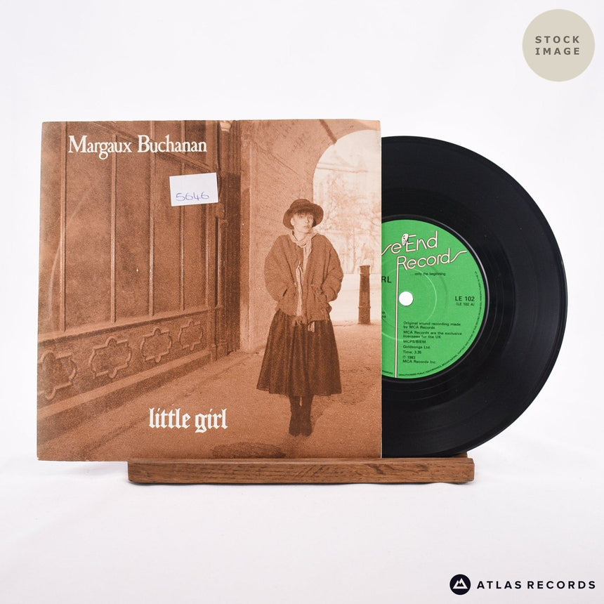 Margaux Buchanan Little Girl Vinyl Record - Sleeve & Record Side-By-Side