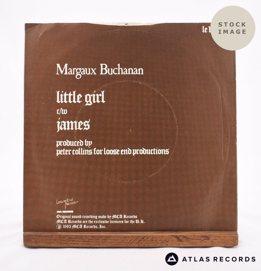 Margaux Buchanan Little Girl Vinyl Record - Reverse Of Sleeve