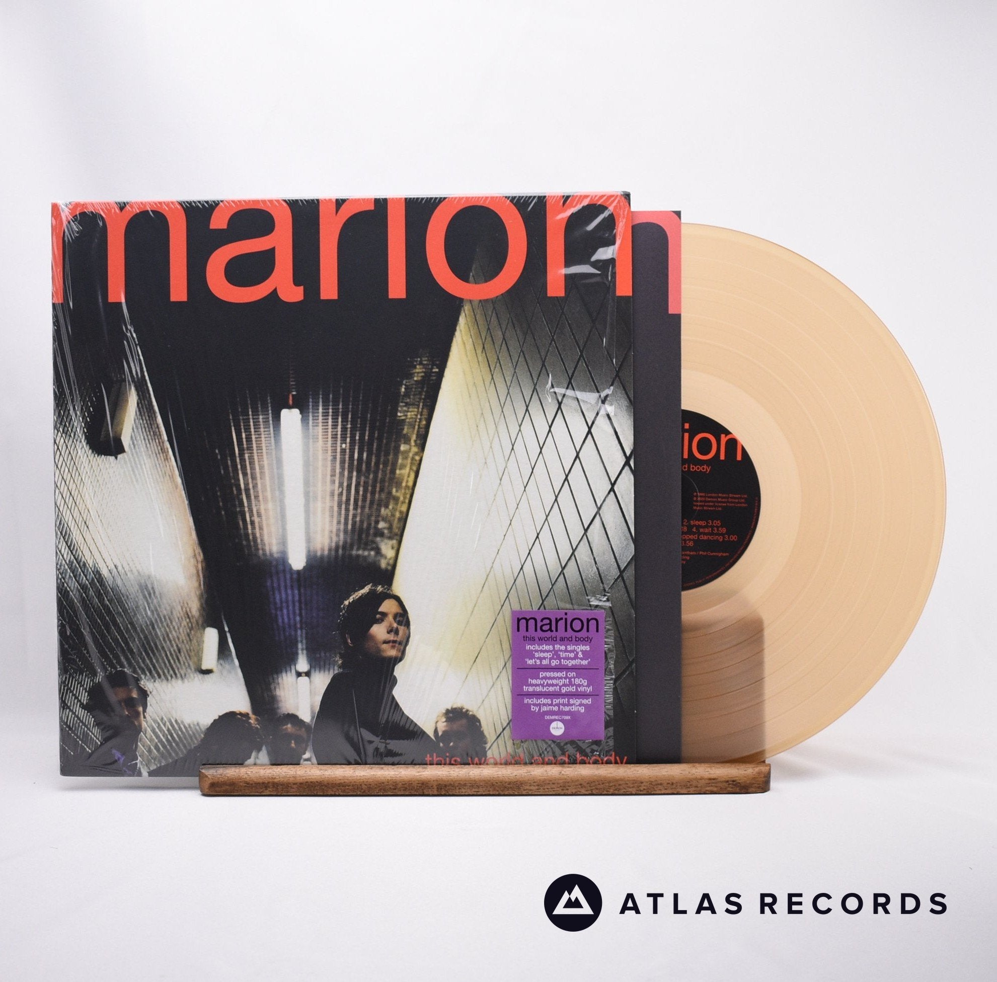 Marion This World And Body LP Vinyl Record NM/NM