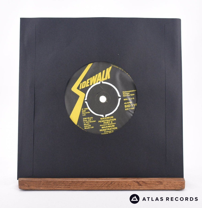 Maximum Penetration - Maximum Penetration - Promo 7" Vinyl Record - EX