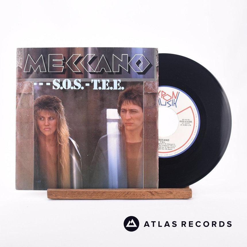 Meccano S.O.S. T.E.E. 7" Vinyl Record - Front Cover & Record