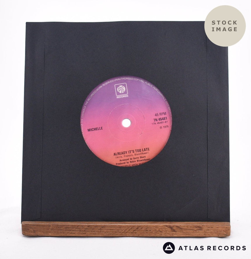 Michelle Fisher Soothe Me With Your Love 7" Vinyl Record - Reverse Of Sleeve