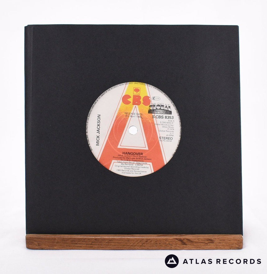 Mick Jackson Hangover 7" Vinyl Record - In Sleeve