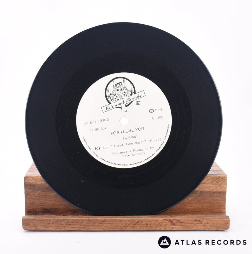 Mike Bawn - For I Love You - 7" Vinyl Record - EX/EX