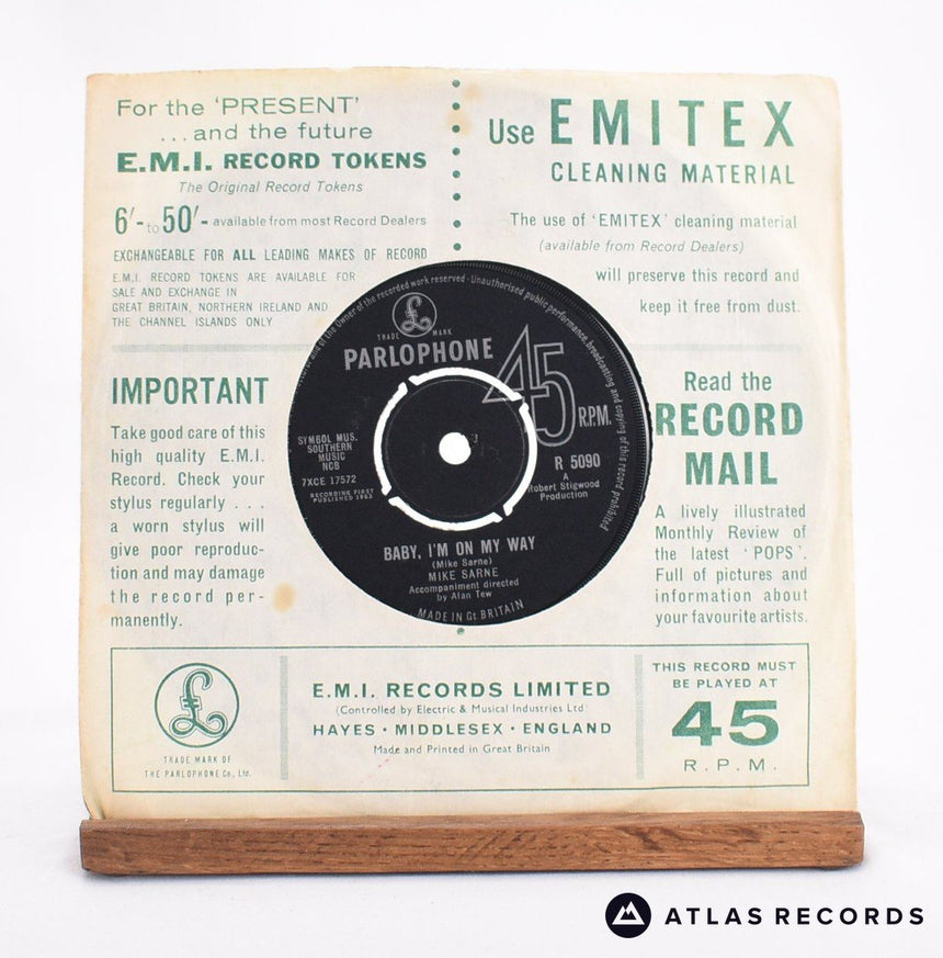 Mike Sarne - Hello Lover Boy - 7" Vinyl Record - VG+/VG+