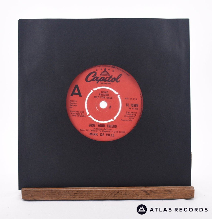 Mink DeVille Just Your Friends 7" Vinyl Record - In Sleeve