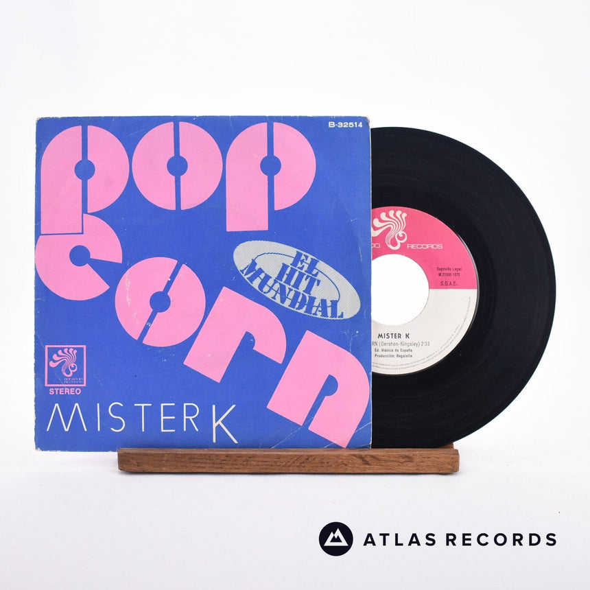 Mister K Pop Corn 7" Vinyl Record - Front Cover & Record